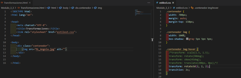Tranformaciones3D_código
