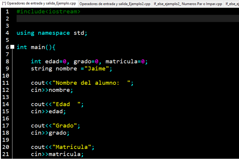 Dudas en ejemplo 2 de OPeradores de extracc