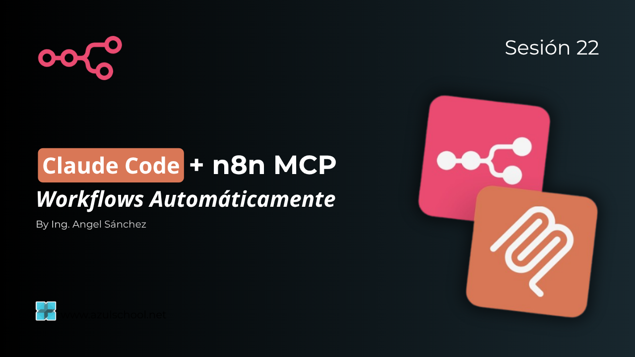 22.- Taller: Claude Code + n8n MCP Genera Workflows Automáticamente ...